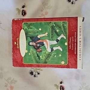 John Elway Christmas Ornament
